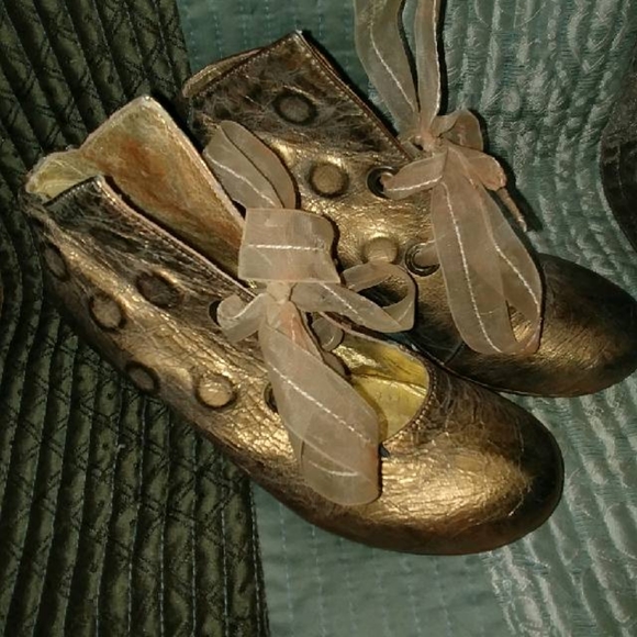 Papucei Italian leather heeled shoes - Picture 3 of 9